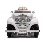 Elektrické autíčko Mercedes Benz 540K Retro - biela - nosnosť 100KG!!!